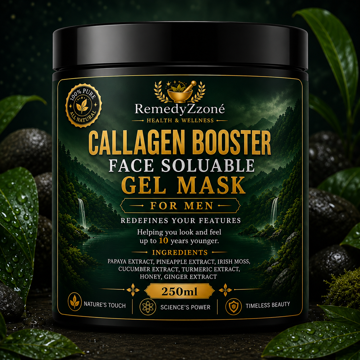 Collagen Booster Face Soluble Gel Mask
